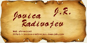 Jovica Radivojev vizit kartica